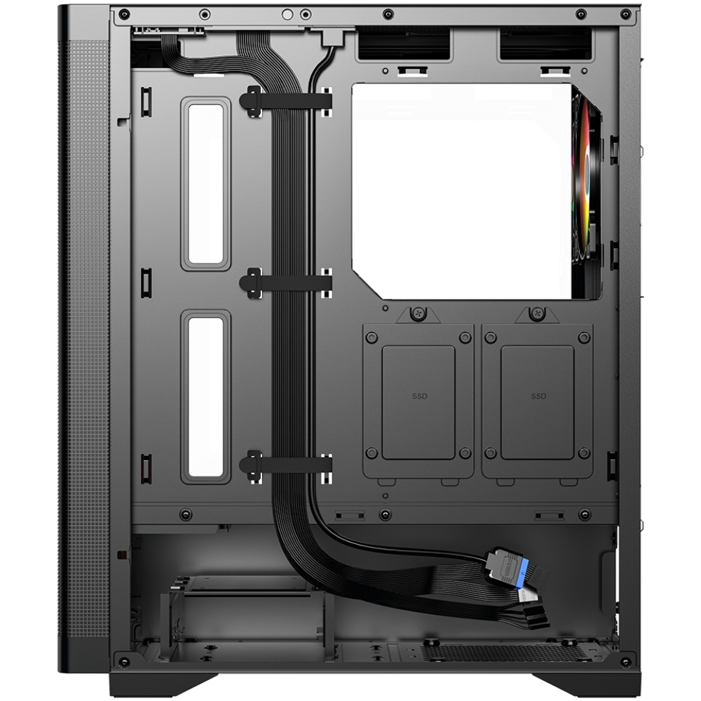 FRISBY 600W 80+ BRONZE FC-9480G Gaming Mid-Tower PC Kasası