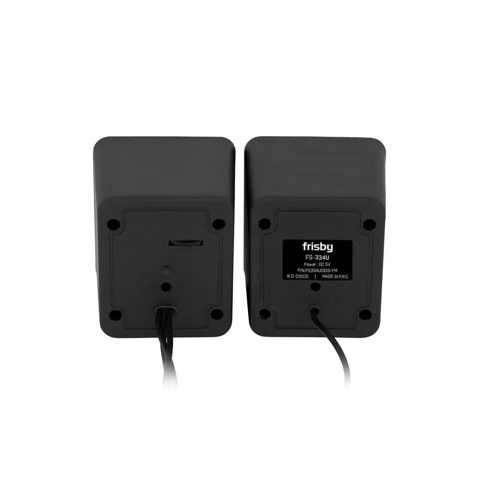 FRISBY FS-334U-B 1+1 6W RMS USB 2.0 SİYAH HOPARLÖR