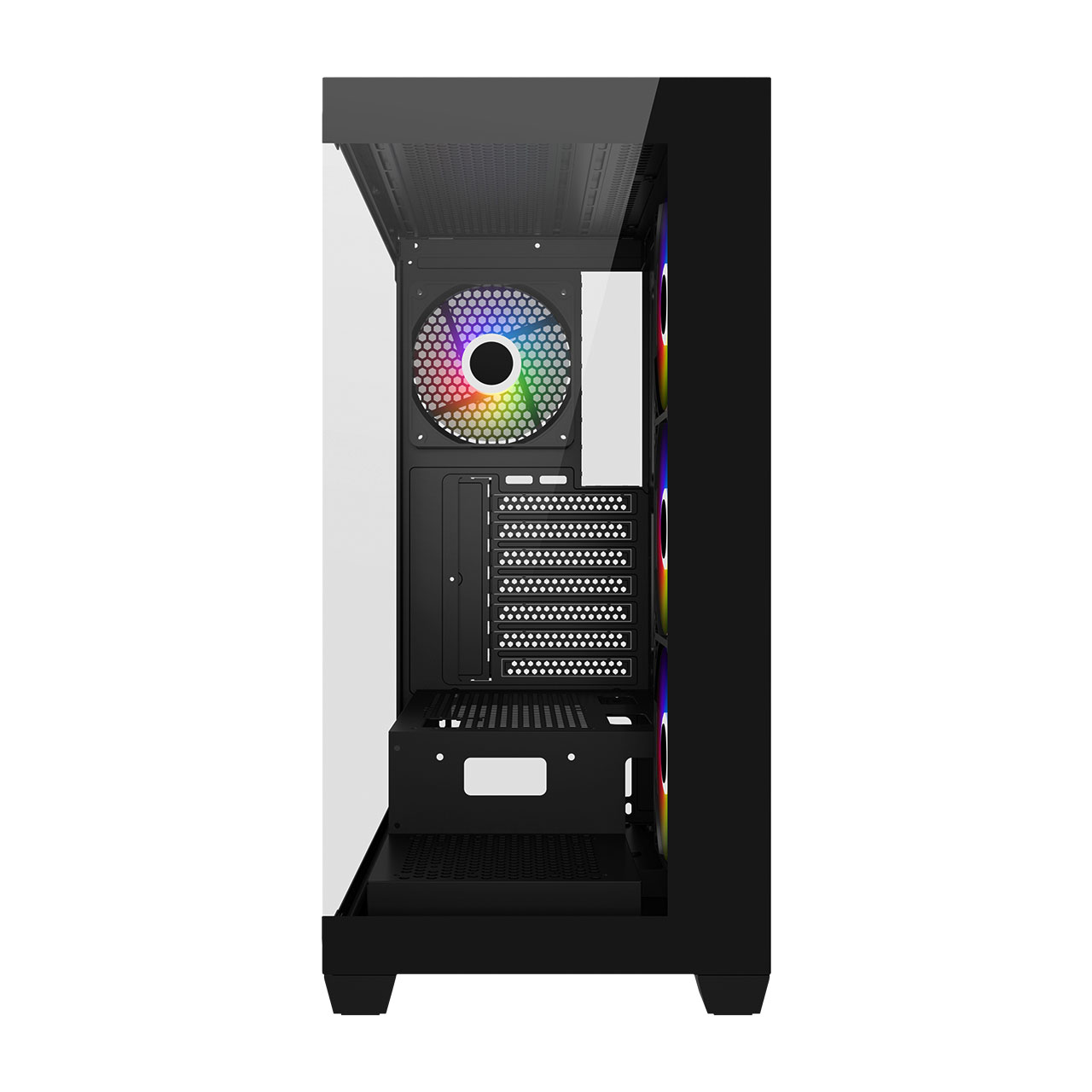FSP 750W Gen5 M340 GAMING Siyah ATX Pc Kasası