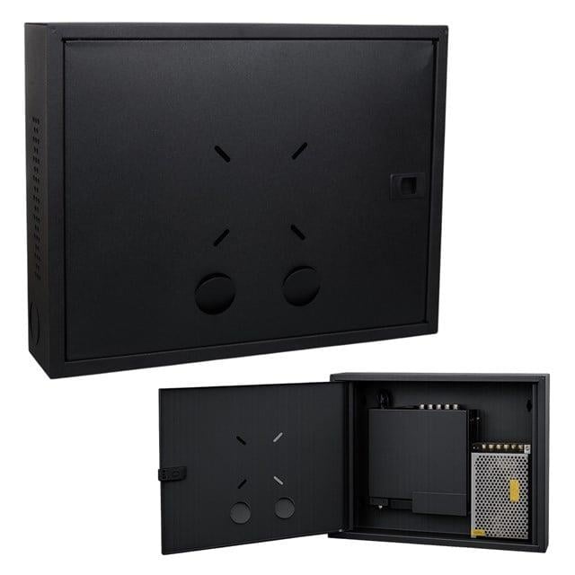 Fury 45x35x10cm Dik Tip Siyah DVR / NVR Güvenlik Kabini Pano