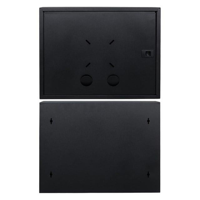 Fury 45x35x10cm Dik Tip Siyah DVR / NVR Güvenlik Kabini Pano