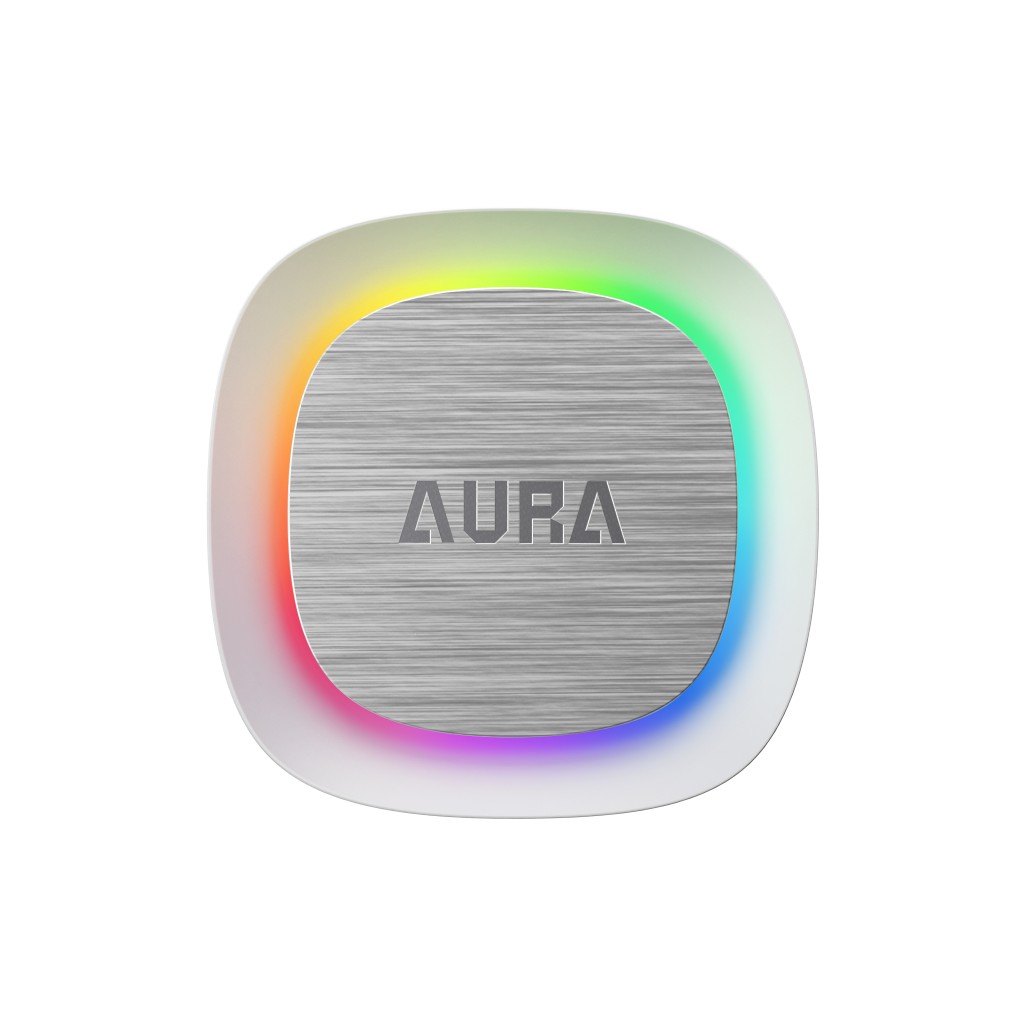 GAMDIAS AURA GL240 V2 WH, White Edition, 240mm,  RGB, 2 Fanlı,CPU Sıvı Soğutma