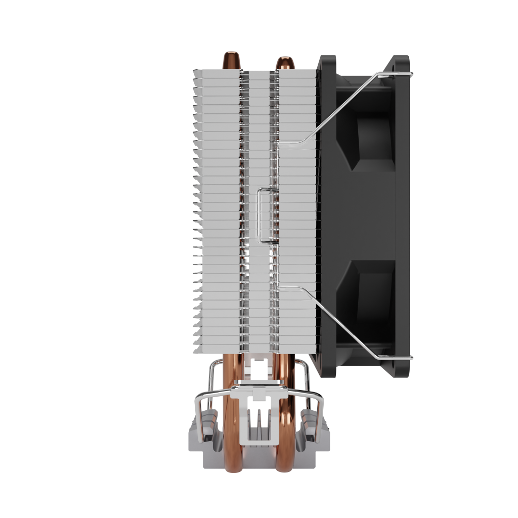 GAMDIAS BOREAS E1-210 MONO, 92mm, CPU  Kule Tipi Hava Soğutma, Doğrudan Temas Teknolojisine Sahip 2 adet Gelişmiş Bakır Isı Borusu (AMD AM5 ve INTEL Tüm işlemciler ile uyumlu)
