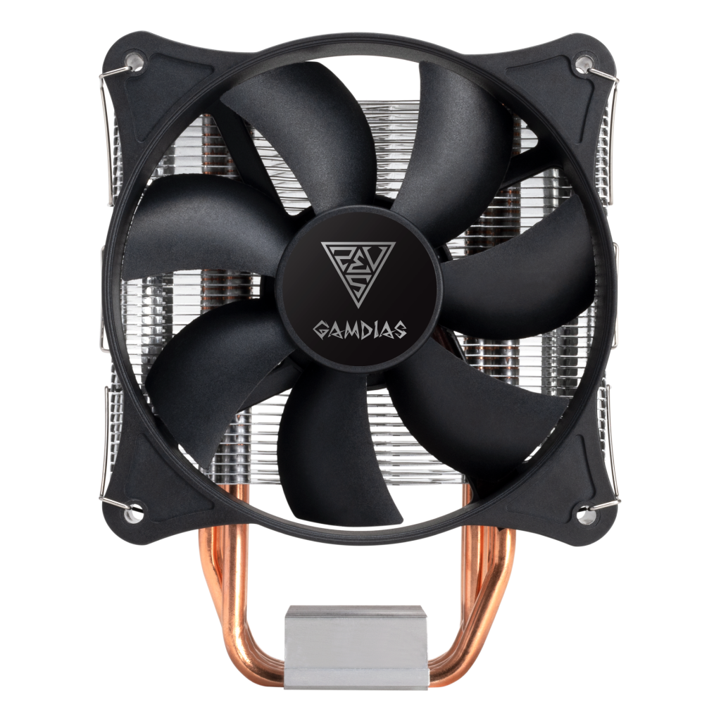 GAMDIAS BOREAS E1-410 MONO, 120mm, CPU  Kule Tipi Hava Soğutma, Doğrudan Temas Teknolojisine Sahip 4 adet Gelişmiş Bakır Isı Borusu (AMD AM4 ve INTEL Tüm işlemciler ile uyumlu)