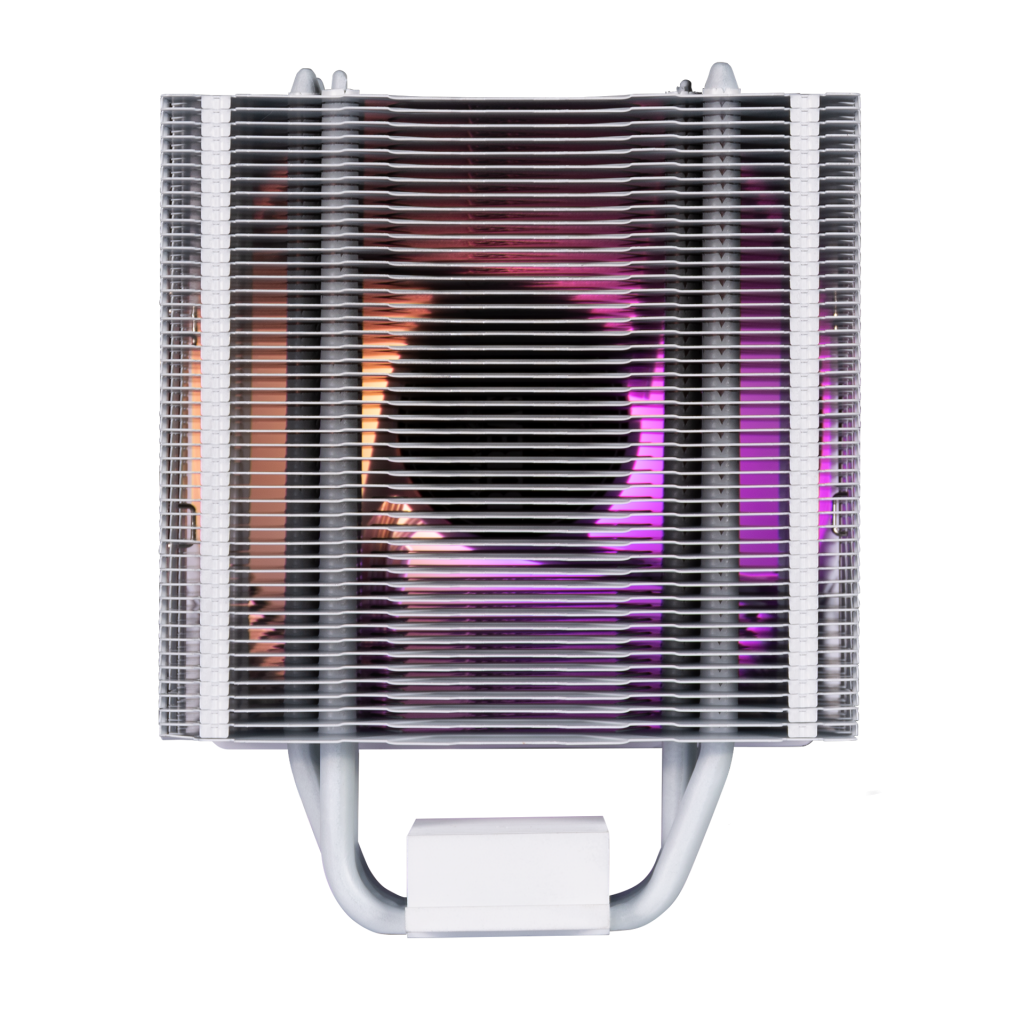 GAMDIAS BOREAS E1-410 WH, White Edition, 120mm, CPU Kule Tipi Hava Soğutma, Doğrudan Temas Teknolojisine Sahip 4 adet Gelişmiş Bakır Isı Borusu (AMD AM4-AM5 ve INTEL Tüm işlemciler ile uyumlu)