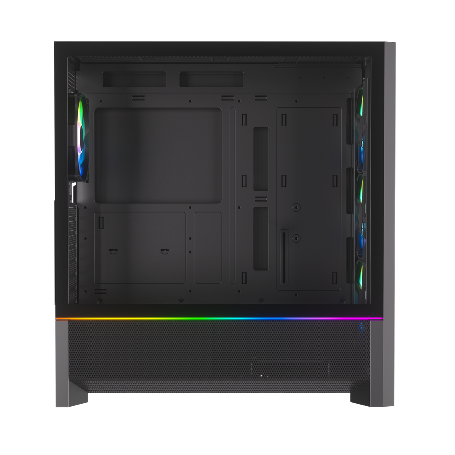 GAMEBOOSTER 750W 80+ BRONZE MYSTRAL JBST-GBJML03 4-ARGB Fanlı Gaming EATX PC Kasası