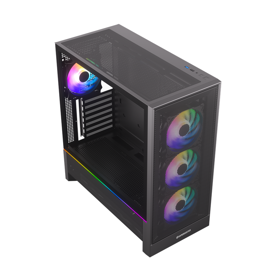 GAMEBOOSTER 750W 80+ BRONZE MYSTRAL JBST-GBJML03 4-ARGB Fanlı Gaming EATX PC Kasası