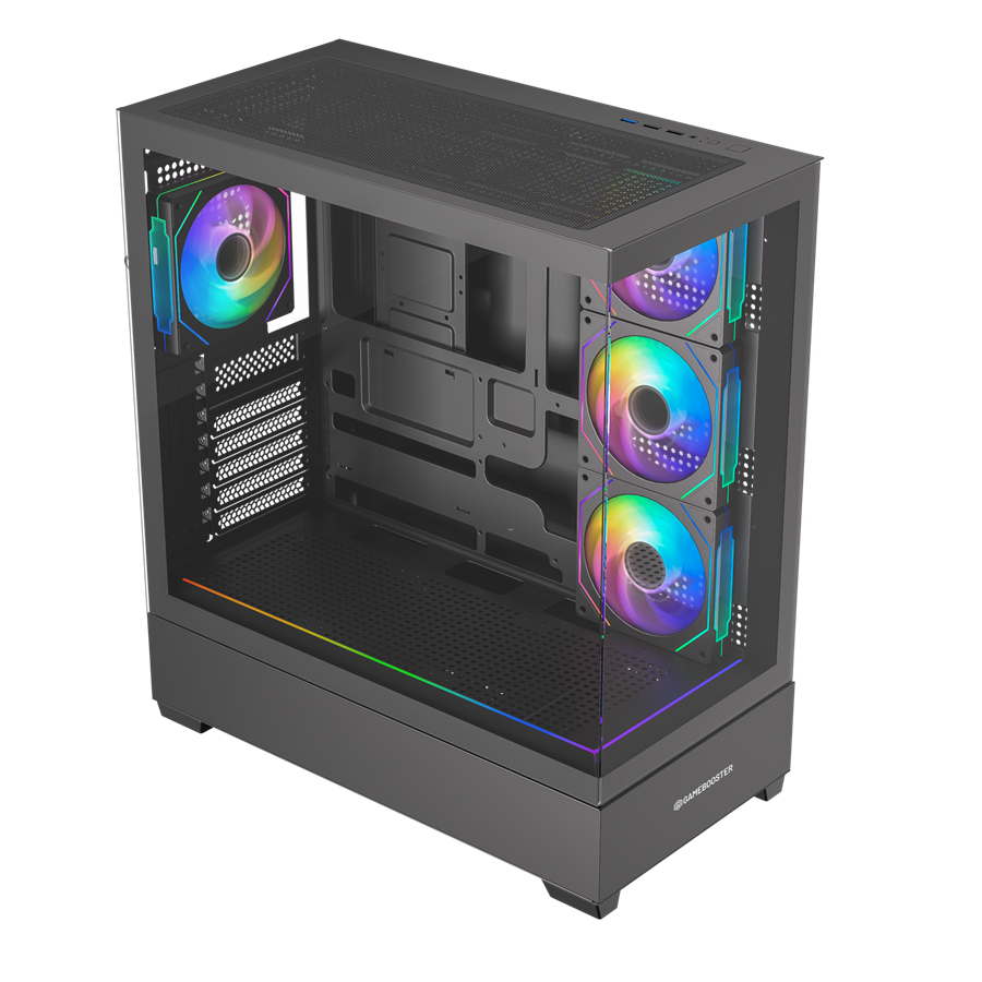 GAMEBOOSTER 750W 80+ BRONZE NYVRA PRIME JBST-GBJML01 4-ARGB Fanlı Gaming EATX PC Kasası