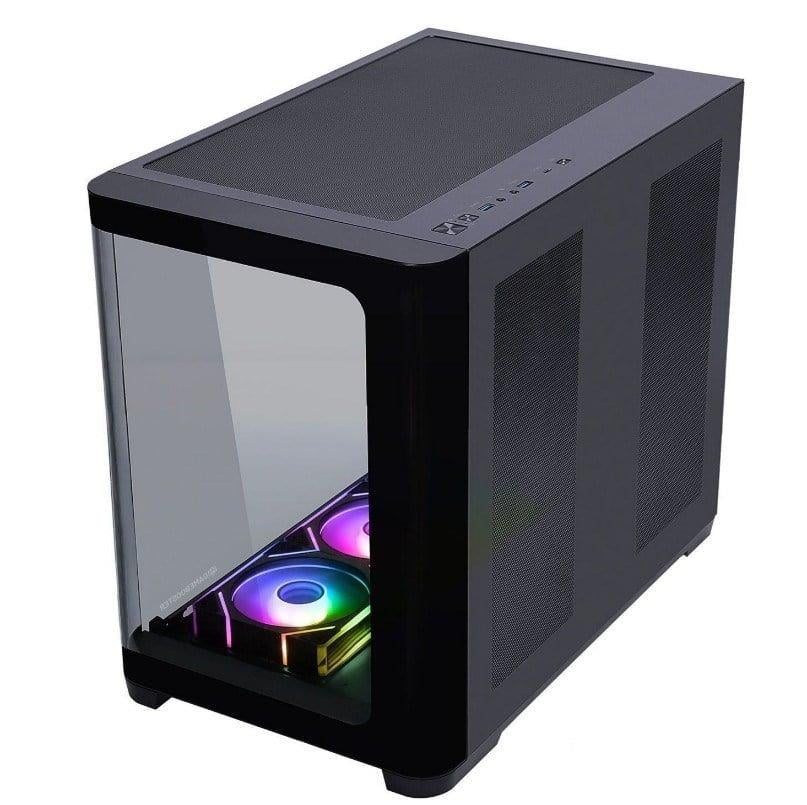 GAMEBOOSTER 850w 80+ BRONZE GB-G2852B-850W Gaming Mid-Tower PC Kasası Siyah 7-Fanlı
