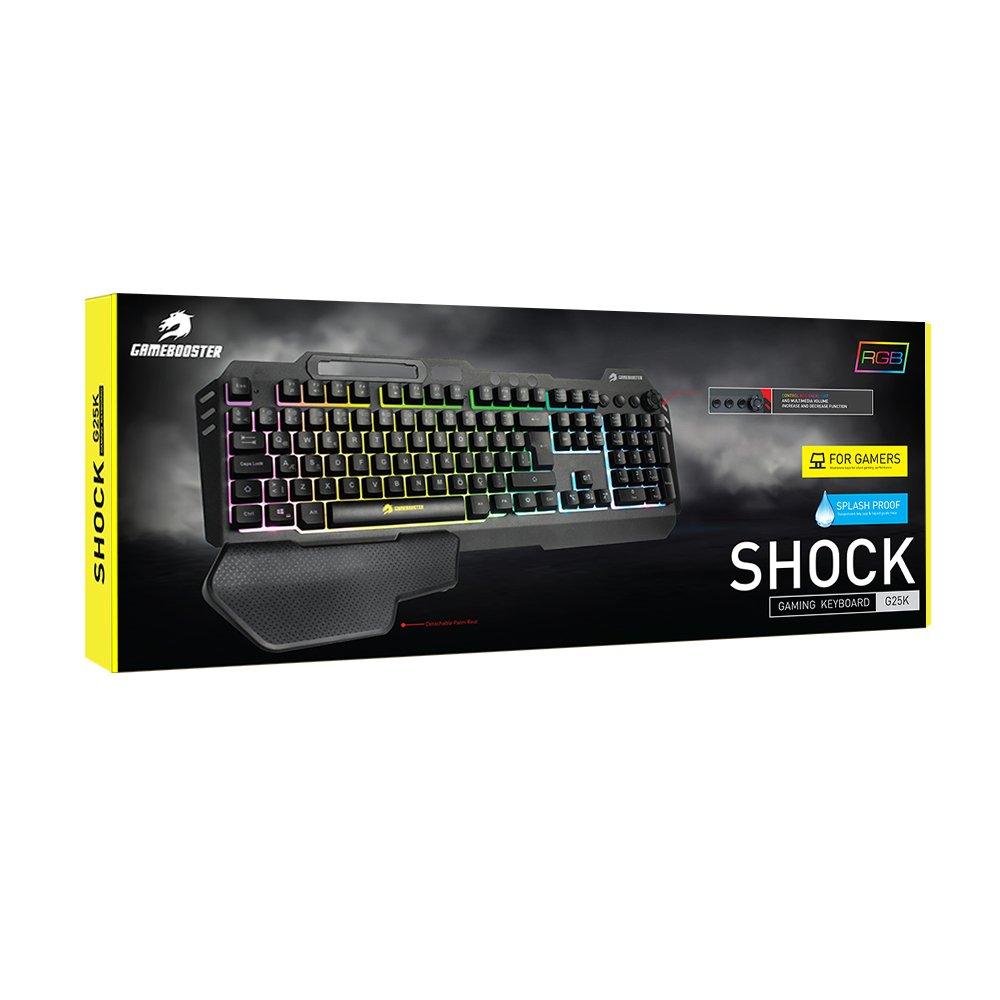 GameBooster G25K SHOCK RGB Gaming Klavye GB-G25K