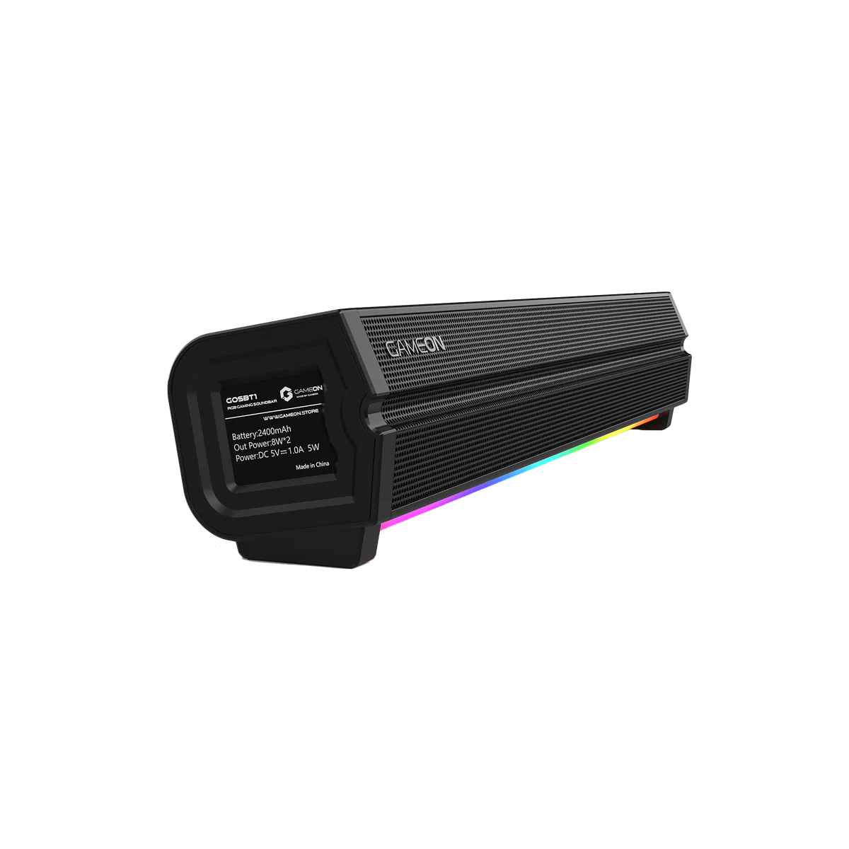 GAMEON SonicStorm X Kablosuz RGB Gaming Soundbar
