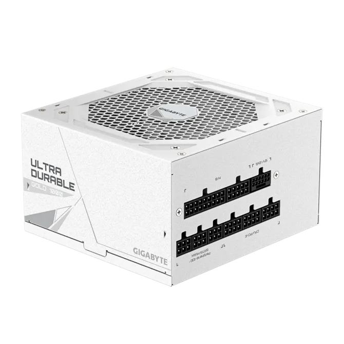 GIGABYTE 1000w 80+Gold GP-UD1000GM PG5 ICE Tam Modüler Power Supply Beyaz