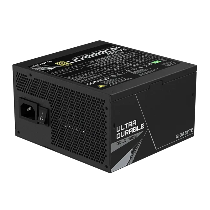 GIGABYTE 1000w 80+Gold GP-UD1000GM PG5 V2 Tam Modüler Power Supply