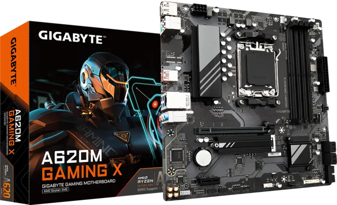 GIGABYTE A620M GAMING X DDR5 HDMI-DP PCIE 5.0 AM5 mATX