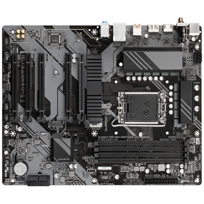 GIGABYTE B760 DS3H AX WIFI6E DDR4 HDMI-DP PCIE 4.0 1700p ATX