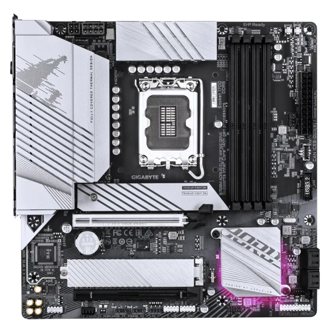 GIGABYTE B760M AORUS ELITE WIFI6E GEN5 DDR5 HDMI-DP TYPEC PCIE 4.0 1851p mATX