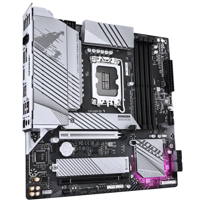 GIGABYTE B760M AORUS ELITE WIFI6E GEN5 DDR5 HDMI-DP TYPEC PCIE 4.0 1851p mATX