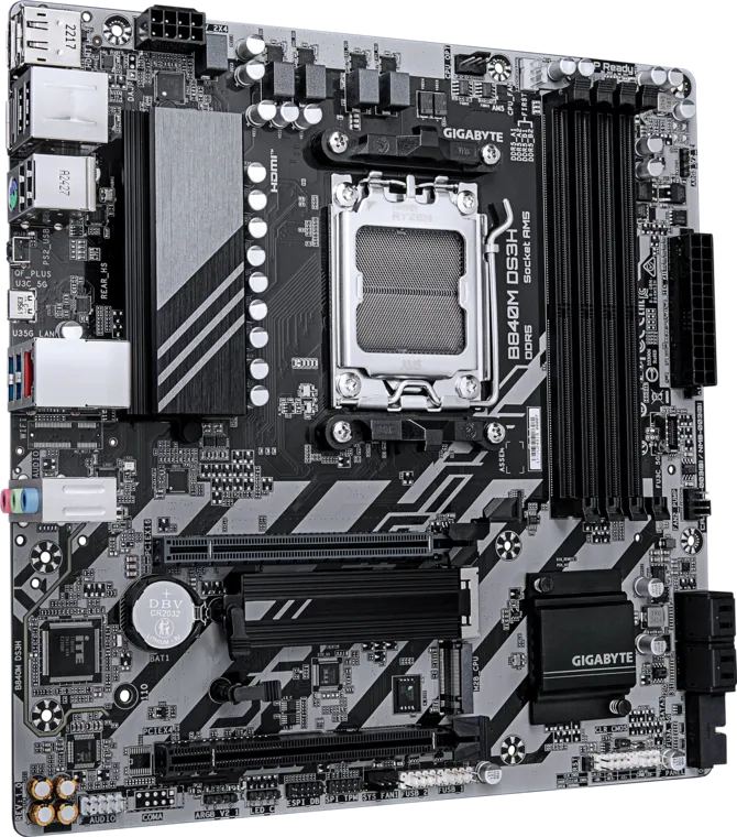 GIGABYTE B840M-DS3H DDR5 HDMI-DP PCIE 4.0 AM5 mATX
