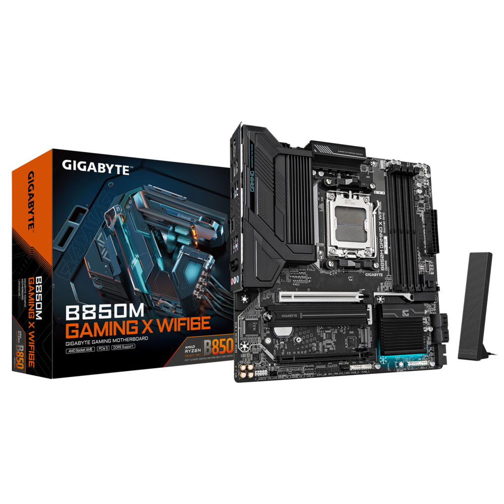 GIGABYTE B850M GAMING X WIFI6E DDR5 HDMI DP PCIE 5.0 AM5 mATX