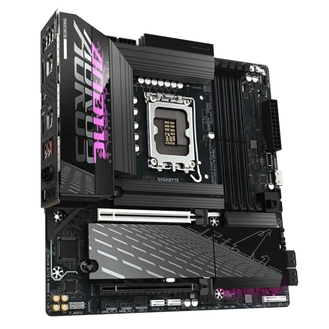 GIGABYTE B860M AORUS ELITE WIFI6E DDR5 HDMI-DP PCIE 5.0 1851p mATX