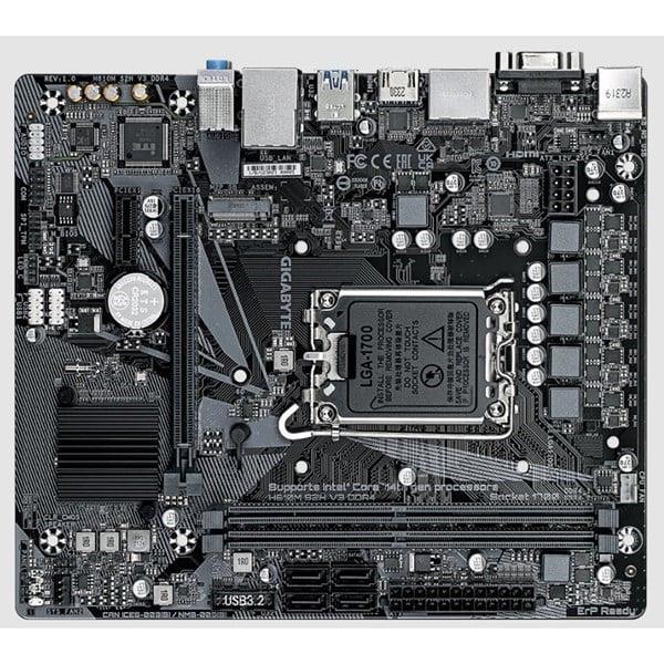 GIGABYTE H610M-S2H v3 DDR4 HDMI DP PCIe 16X v4.0 1700p mATX