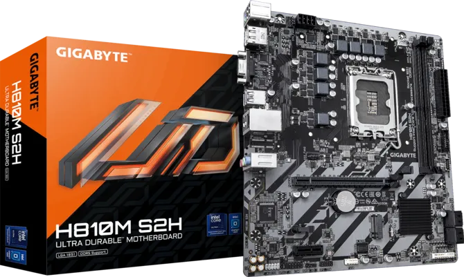 GIGABYTE H810M-S2H DDR5 HDMI-DP PCIE 4.0 1851p mATX