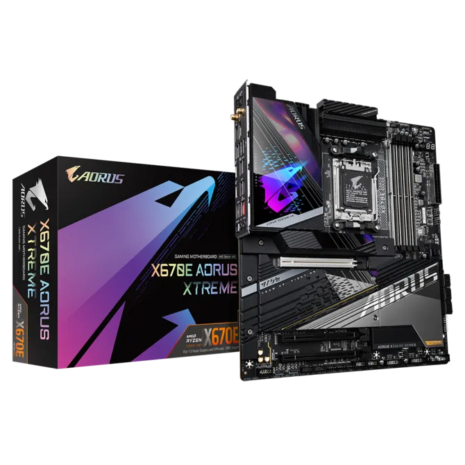 GIGABYTE X670E AORUS XTREME DDR5 HDMI-DP TYPEC PCIE 4.0 AM5 ATX
