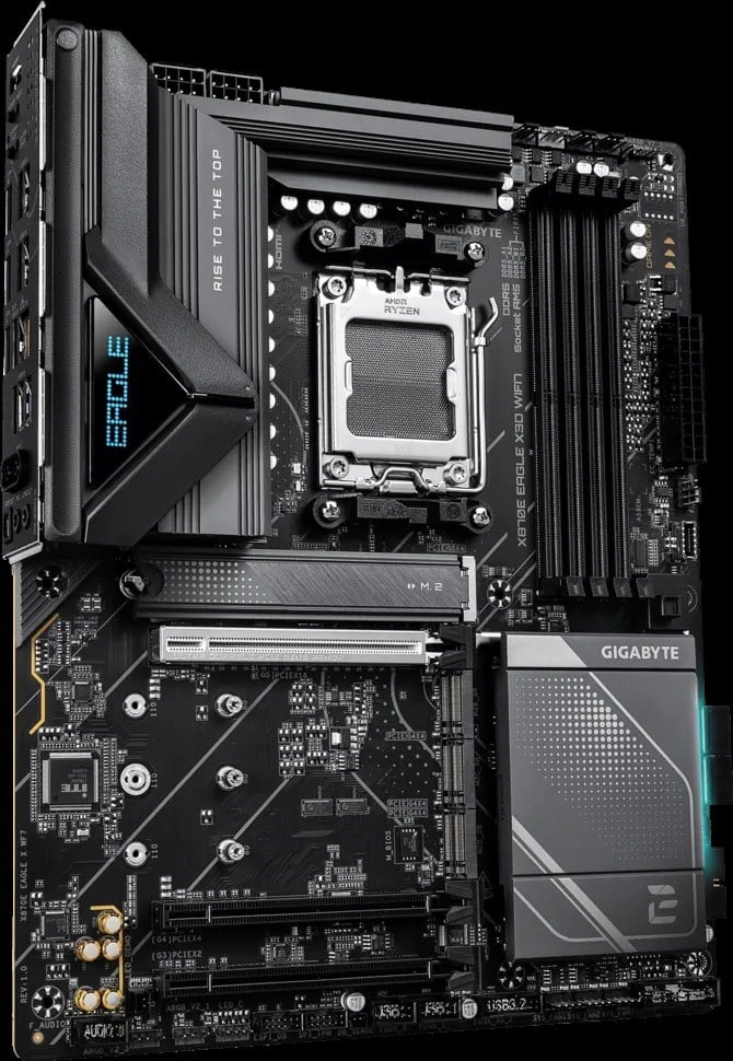 GIGABYTE X870E EAGLE X3D WIFI7 DDR5 HDMI ATX AM5