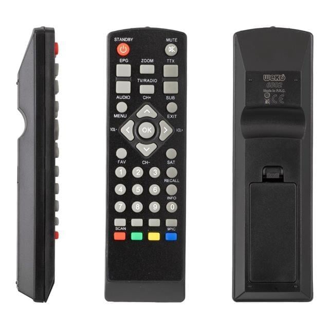 Goldmaster Mini SD - Digimaster Hector Mini Scart - Korax Mini Box - Hiremco Mini SD Wise Uydu Alıcı Kumandası