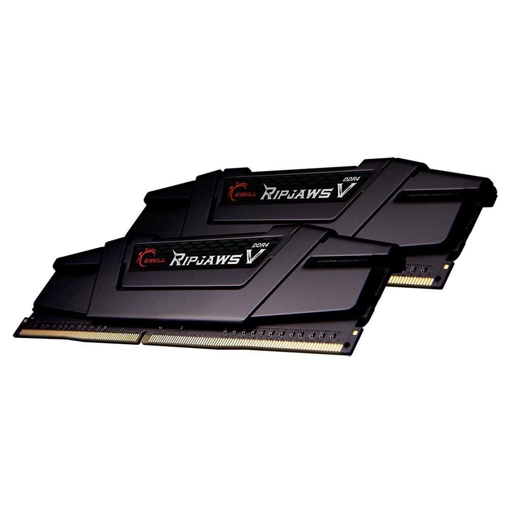 GSKILL 32GB (2X 16GB) DDR4 3600MHZ CL18 DUAL KIT PC RAM RIPJAWS V F4-3600C18D-32GVK