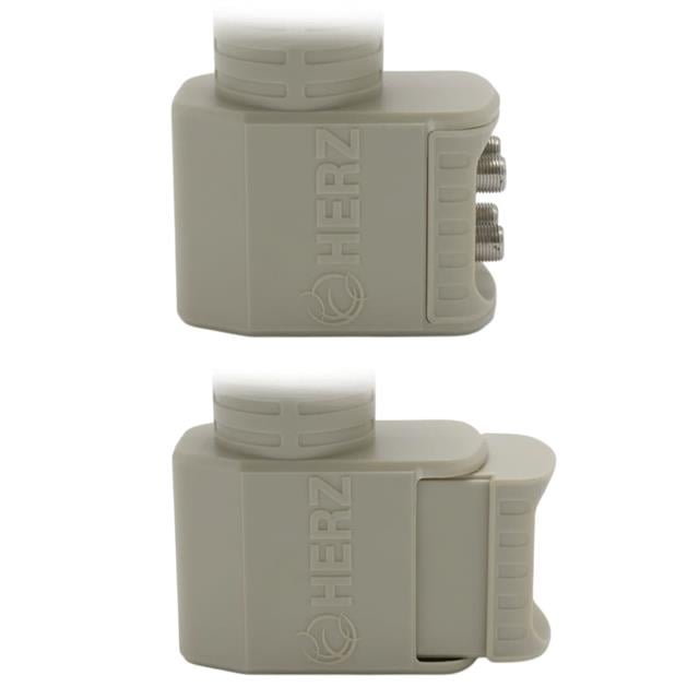 Herz HR-904 Digital Ku-Band Quad 4'lü LNB Universal - Altın Uçlu 0.1dB Sharp Chip
