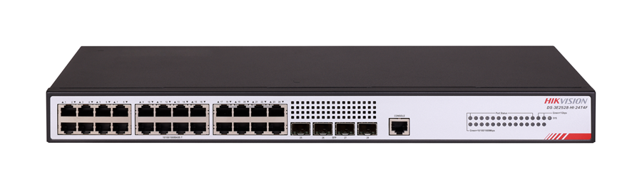 HIKVISION 24port 4-SFP Gigabit Layer2 Yönetilebilir Switch DS-3E2528-HI-24T4F