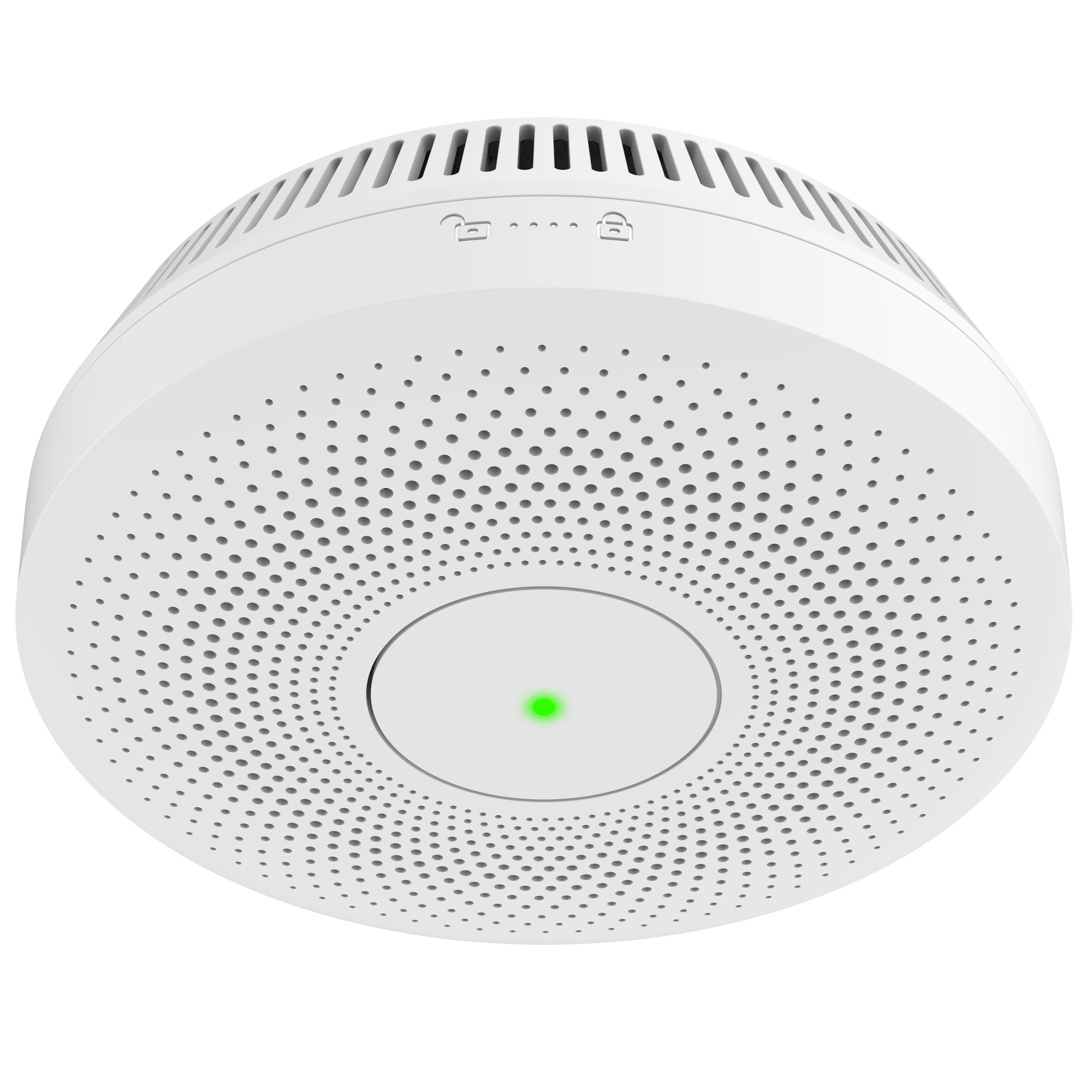HIKVISION HF-S3E-R8 KABLOSUZ SİRENLİ OPTİK DUMAN DEDEKTÖRÜ