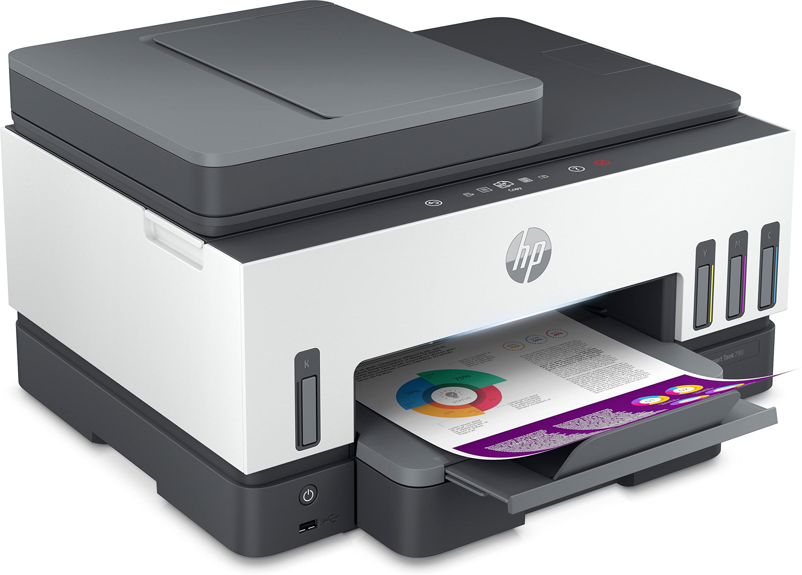 HP A4 SMART TANK 4WF66A Renkli Çok Fonksiyonlu Tanklı Yazıcı Usb,Ethernet,Kablosuz