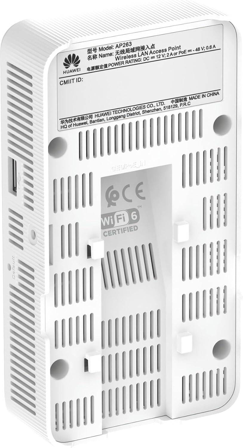 HUAWEI AP263 WIFI6 AX3000 Dual Band Duvar Tipi Kurumsal Access Point