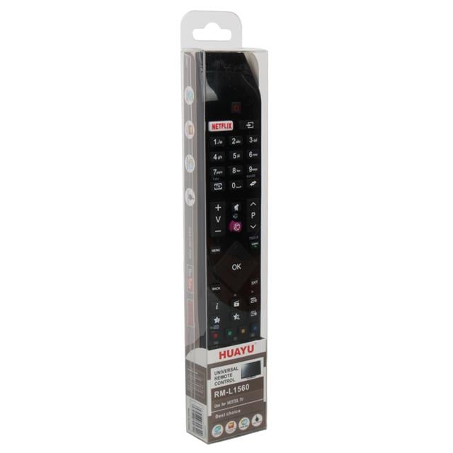 Huayu RM-L1560 Vestel - Hitachi Netflix ve YouTube Tuşlu Akıllı LED TV Kumandası