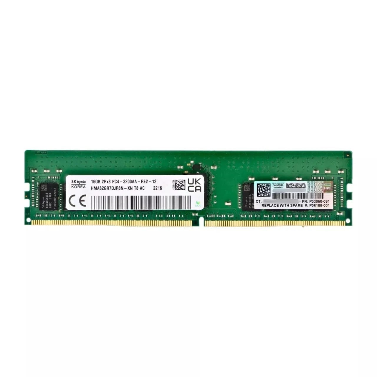HYNIX HMA82GR7DJR8N-XN 16GB 3200MHz DDR4 (DELL R440 R540 R640 R740 R740xd / DL360 Gen10 DL380 Gen10) ECC SERVER RAM