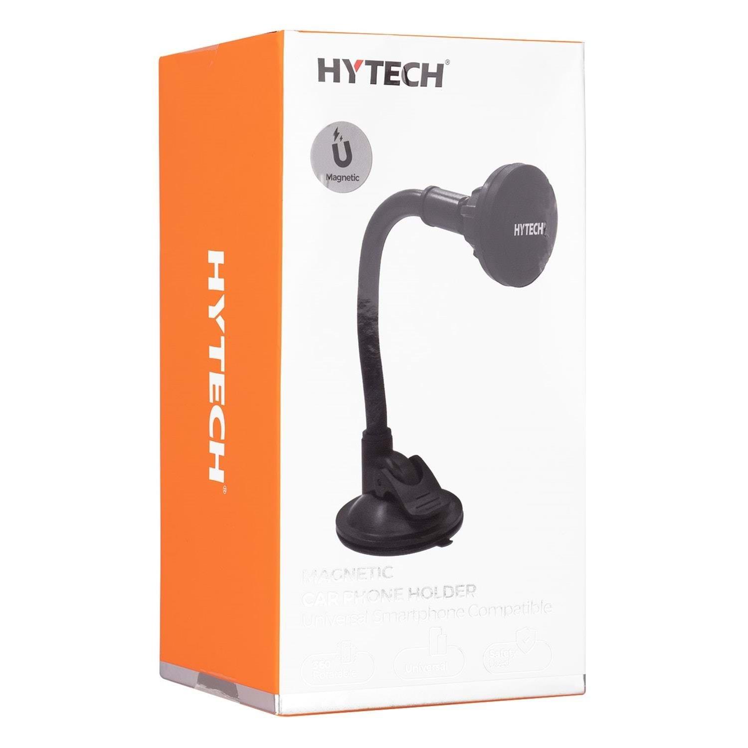 HYTECH HY-XH35 Universal Ayarlanabilir Siyah Mıknatıslı Telefon Tutucu