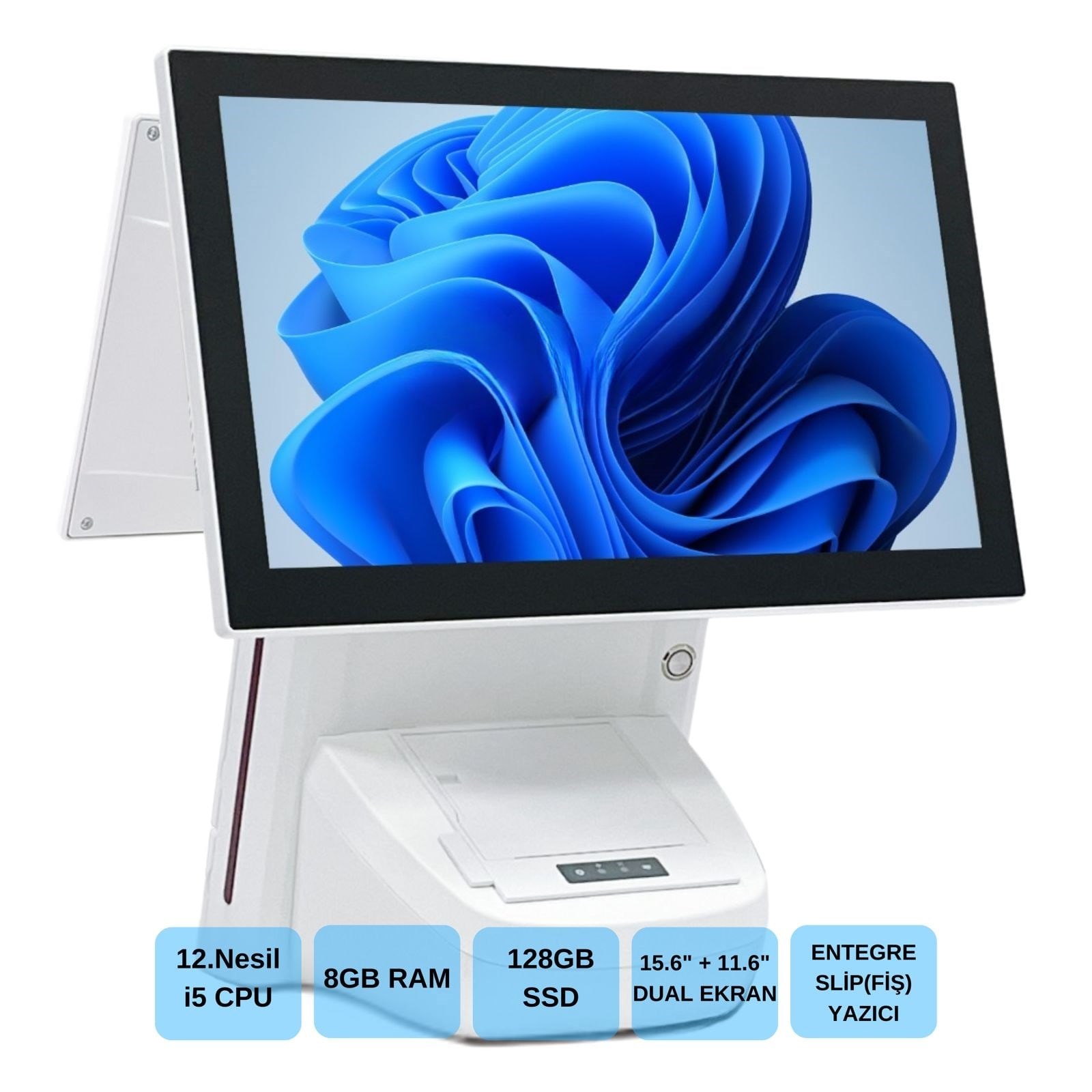 IROMX BP-1215W11 I5 12.GEN 8GB 256GB 15.6+11.6