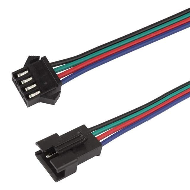 JST SM 4 Pin Kablolu Konnektör Takım IC-261J-4