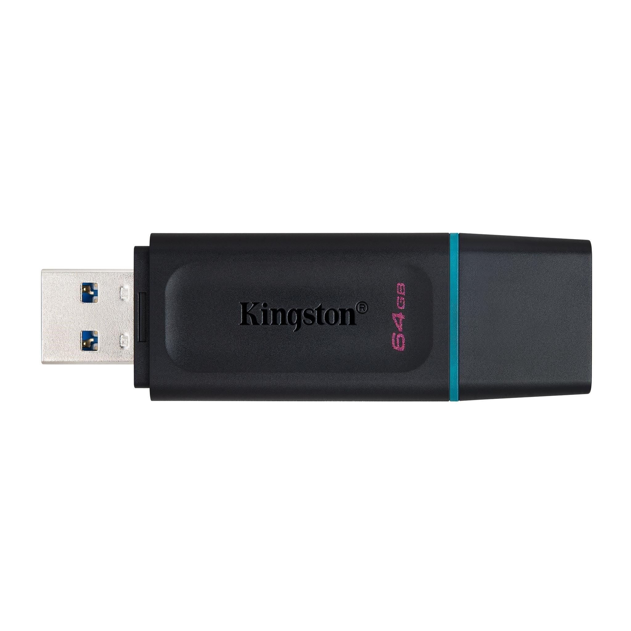 KINGSTON 64GB USB 3.2 Exodia DTX/64GB Siyah Taşınabilir Bellek