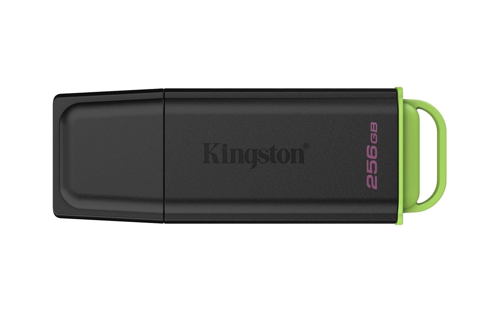 Kingston DTXG2-256GB 256GB Portable USB 3.2 Gen 1 DataTraveler Exodia Black-Green Flash Bellek