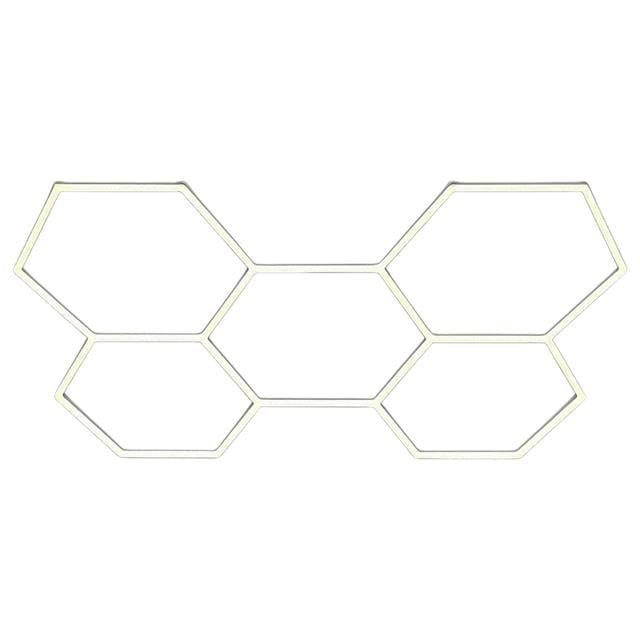 Ledx AL-RW7226 Altıgen Petek 240W Beyaz Led Armatür Garaj Dekoratif Aydınlatma