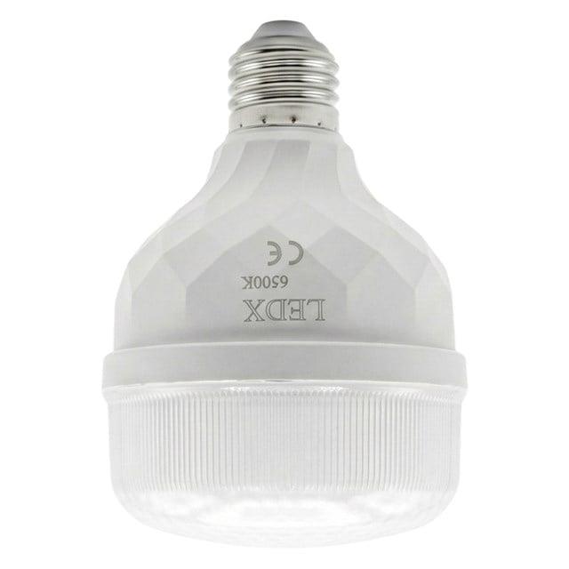 LedX AL-TB40 40 Watt 6500K Beyaz 4800 Lümen E27 Akım Korumalı Kristal Torch Led Ampul