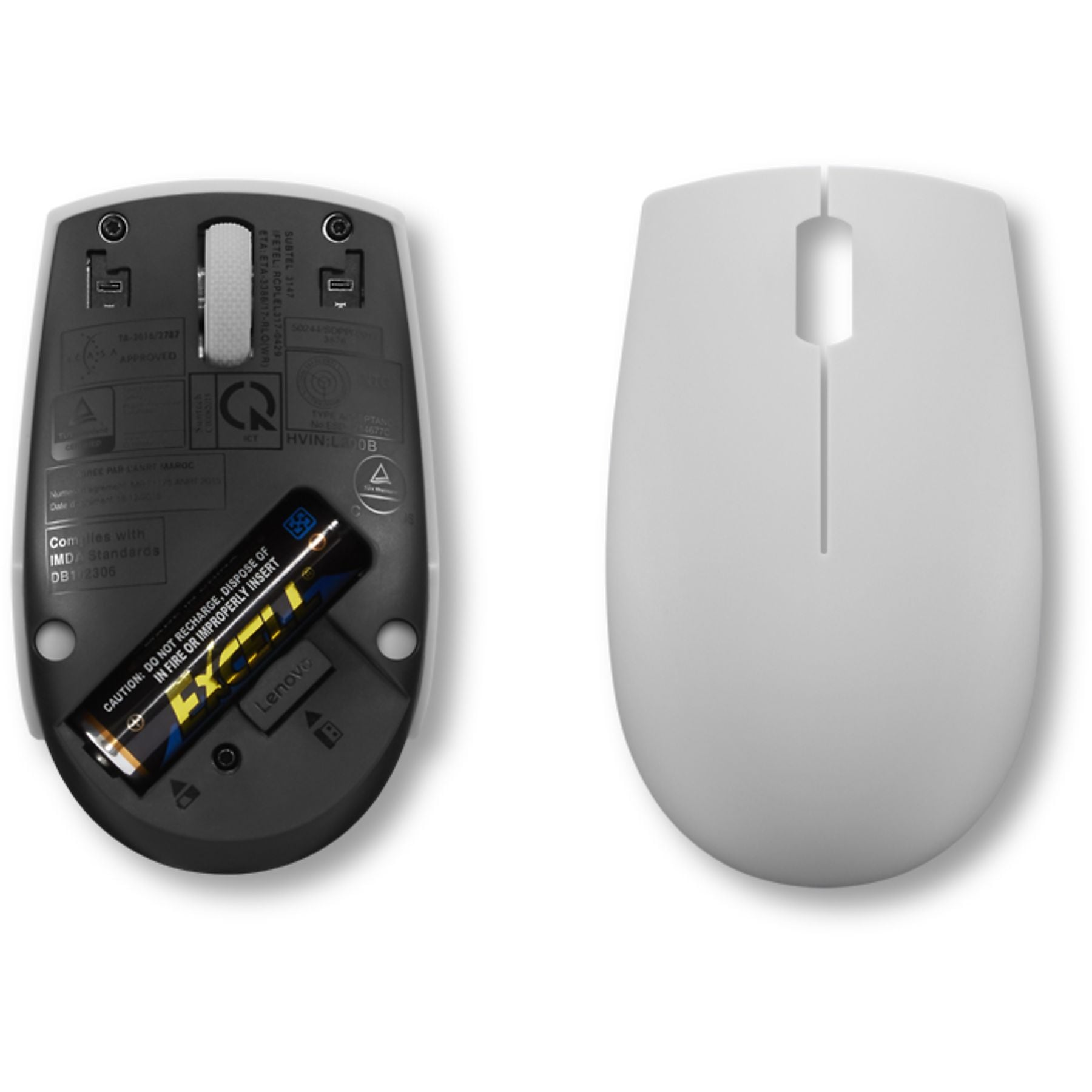 Lenovo 300 GY51L15677 Bulut Grisi Optik Kablosuz Mouse
