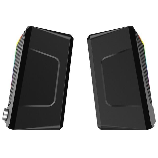 Lenovo Lecoo DS104 Kablolu Usb + 3.5Mm Jack 6W 80dB Rgb Işıklı 1+1 Gaming Speaker - Hoparlör