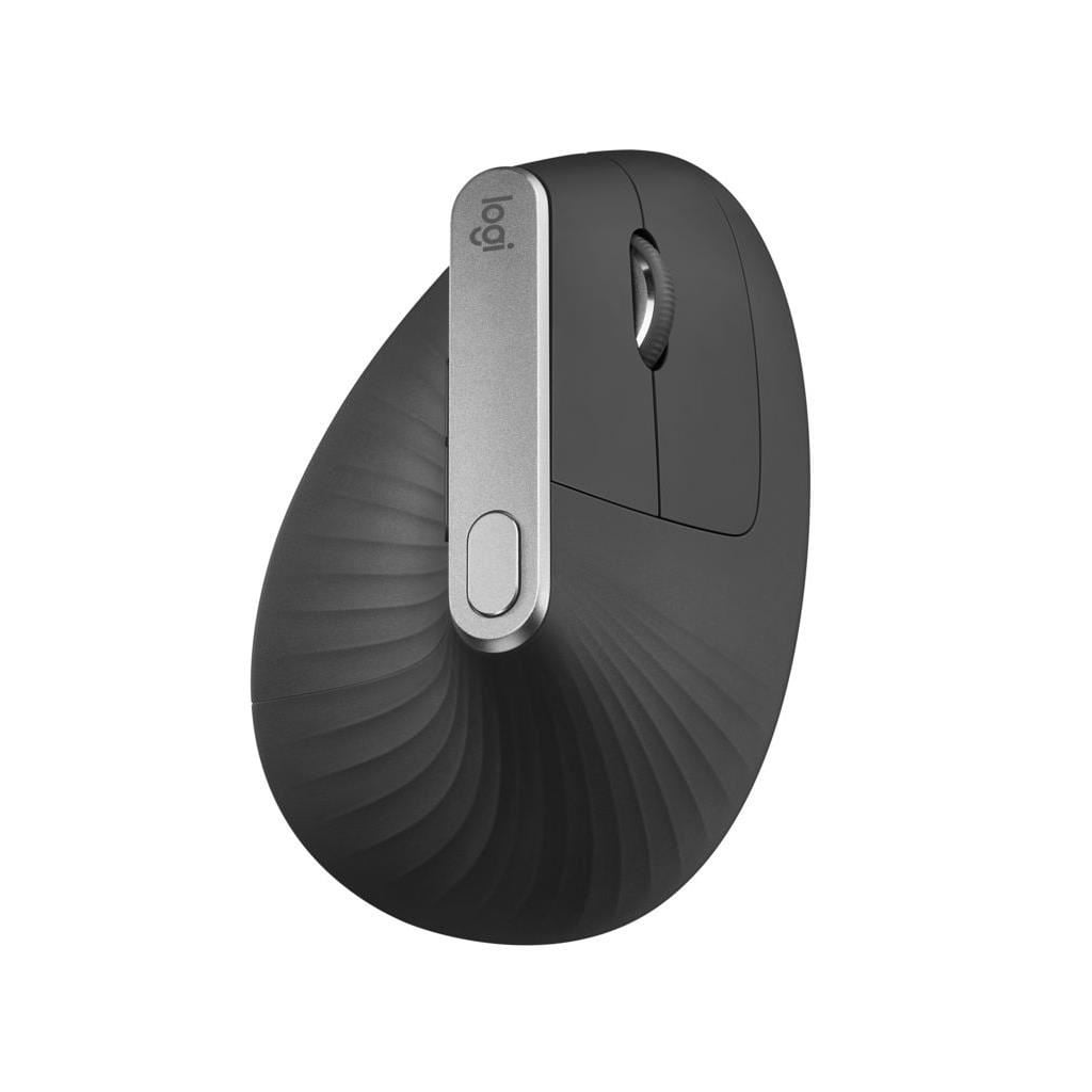LOGITECH 910-005448, MX VERTICAL, Siyah, Bluetooth, 4000dpi, Lazer, 4 Tuşlu, USB-C den şarj edilebilir, Dikey Ergonomik Mouse