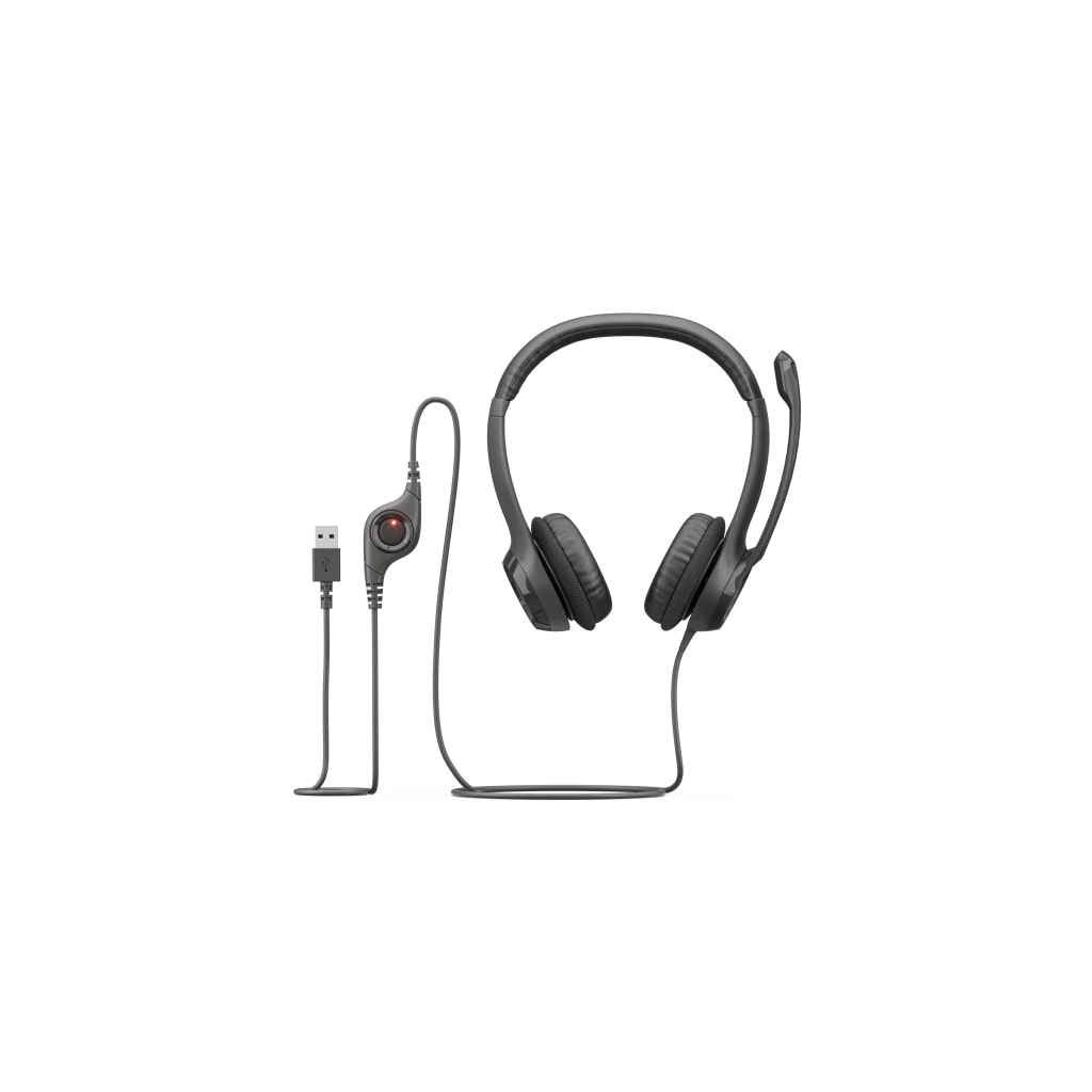 LOGITECH H390, 981-000406, USB, Çağrı Merkezi, Ofis, Toplantı, Konuşmacı Tipi, Microfonlu Kulaklık