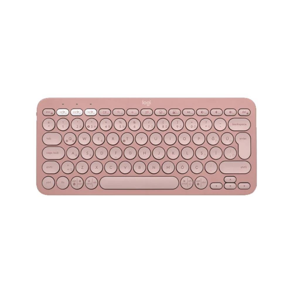 LOGITECH Pebble Keys 2 K380s Bluetooth Rose Klavye 920-011861