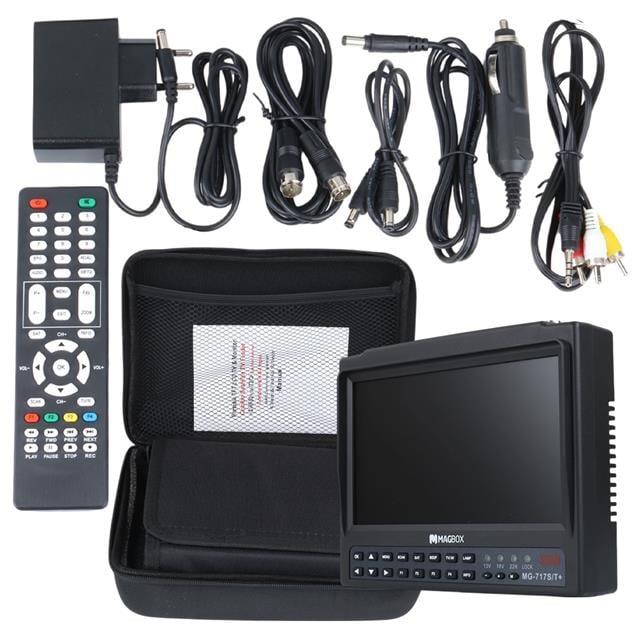Magbox MG-717S/T+ 7'' İnç Full HD LCD Ekranlı Görüntülü Uydu Yön Bulucu (Uzaktan Kumandalı)